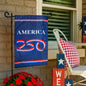 USA 250th Anniversary 12" x 18" Nyl-Glo Garden Flag