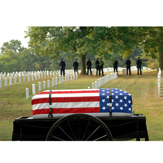 USA/American Cotton Burial Flag