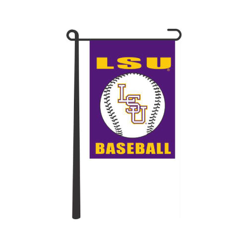 LSU - Baseball • Garden Flag 13" x 18"