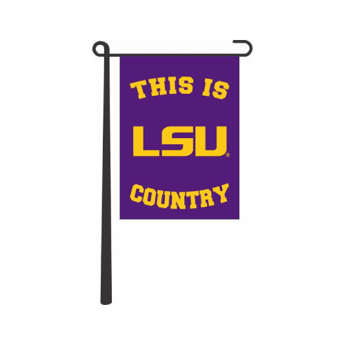 LSU - This is LSU Country • Garden Flag 13" x 18"