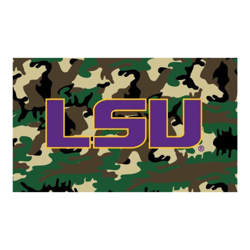 LSU - Camo 3'x 5'