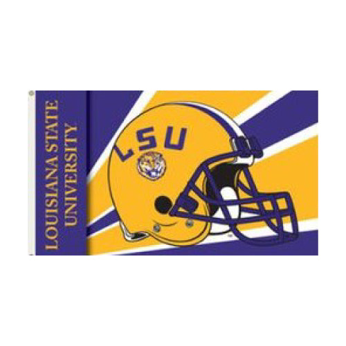 LSU - Helmet • Premium 3'x 5'