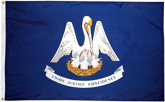 Louisiana Nylon Flag