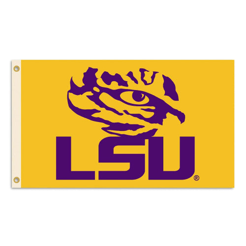 LSU - Gold • Tiger Eye LSU • Premium 3'x 5'
