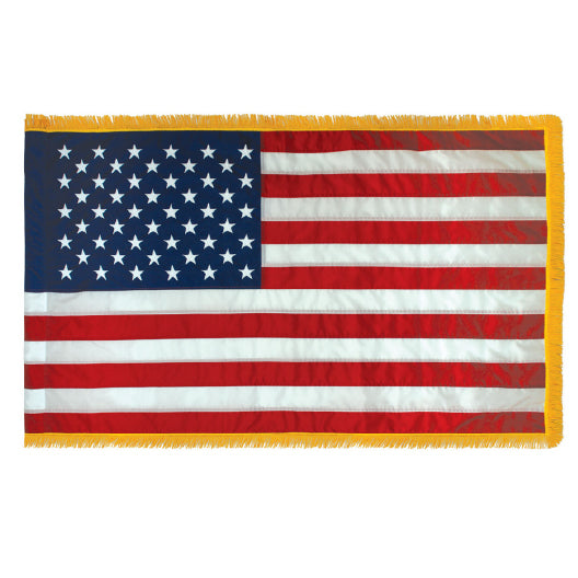 USA/American Indoor Nylon Fringe Flag